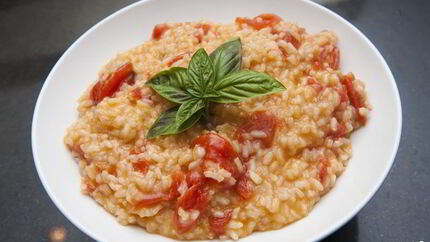 Ризотто с помидорами