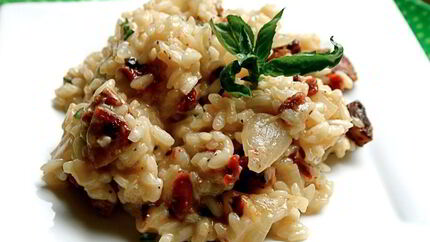 Ризотто с сосиской