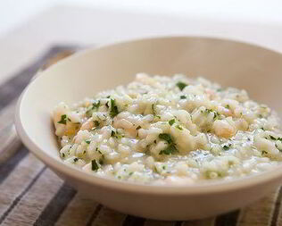 Ризотто со спаржей