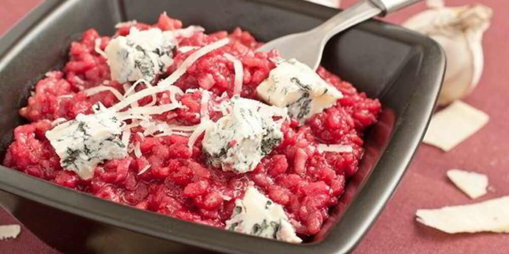 Рецепт ризотто со свеклой