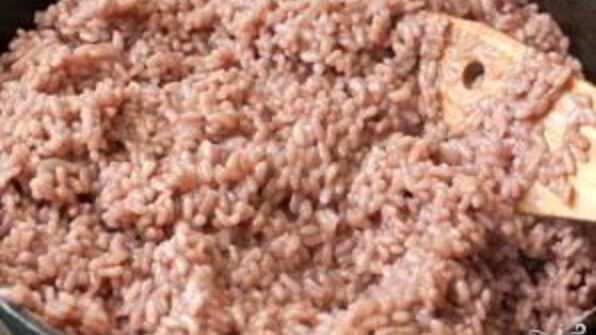 ризотто со свеклой