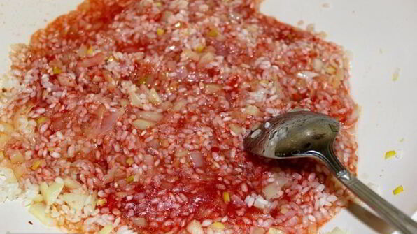 ризотто томатное