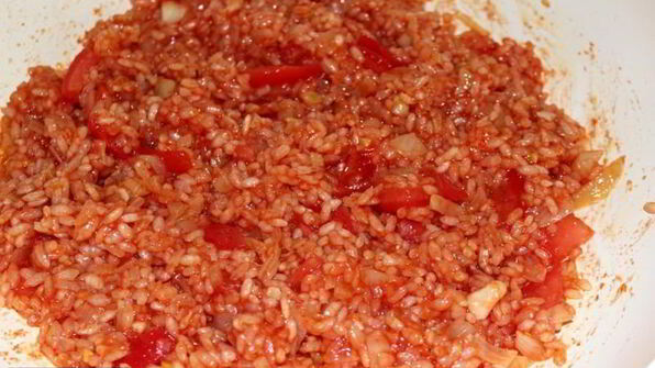 ризотто томатное