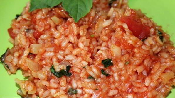 ризотто томатное