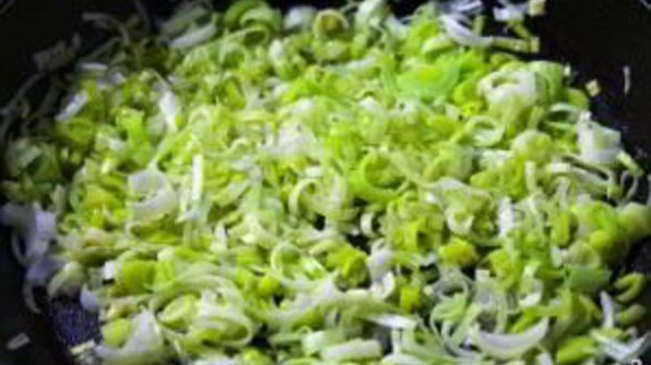 ризотто в луке-порее