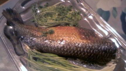 Фаршированная кефаль