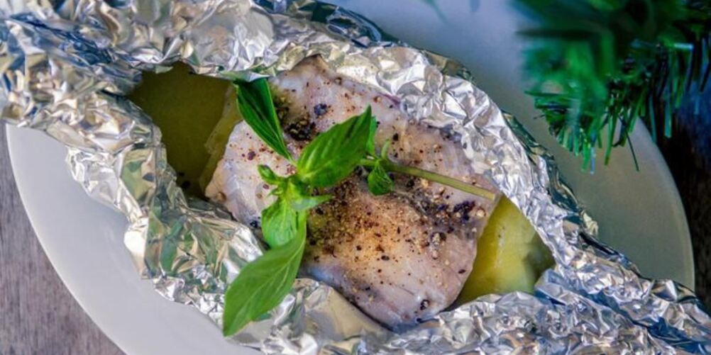 Рецепт филе судака запеченное в фольге в духовке