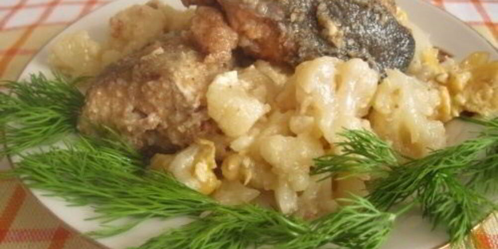 Рецепт горбуши в горшочках