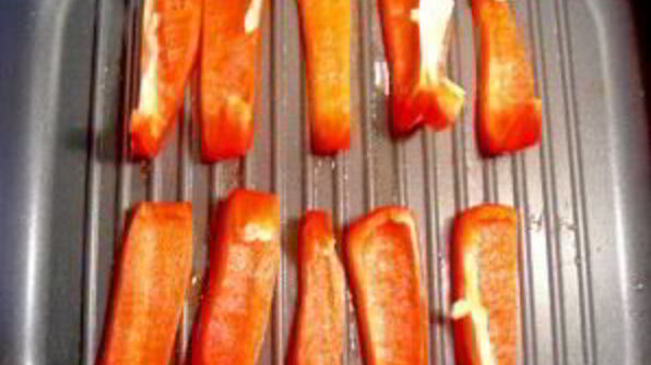 камбала на гриле