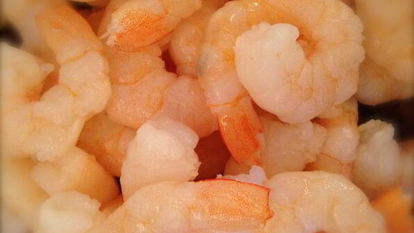 креветки с овощами