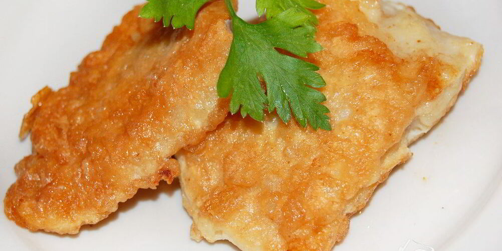 Рецепт рыбы, жаренной в яйце