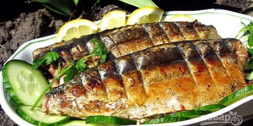 Рецепт скумбрии на мангале
