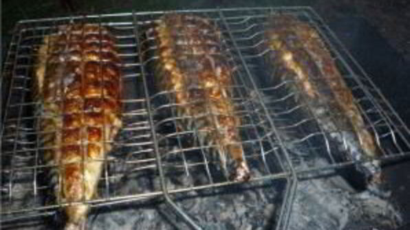скумбрия на мангале