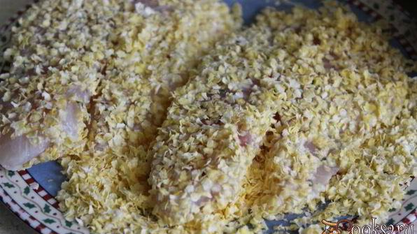 тилапия в хрустящей панировке