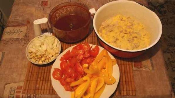 треска в томатном соусе