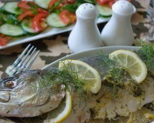 Тунец в фольге в духовке