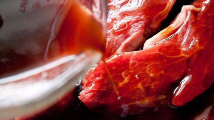 Брусничный маринад для шашлыка