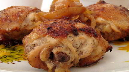 Домашний шашлык из куриных бедер