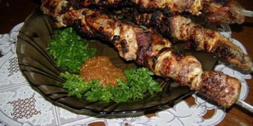 Рецепт классического шашлыка из свинины в уксусном маринаде