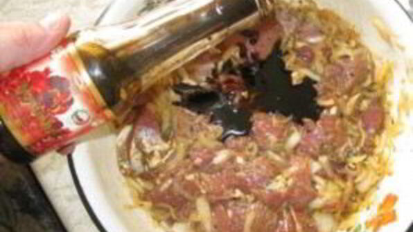 шашлык из баранины с лимоном