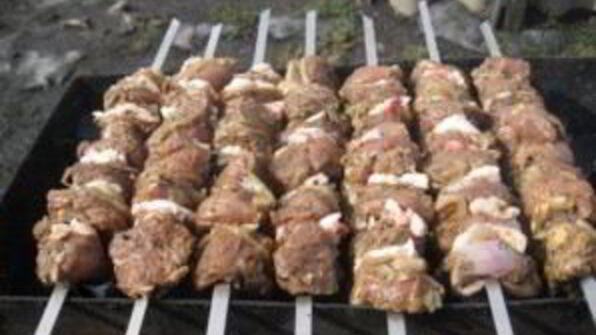 шашлык из баранины с лимоном