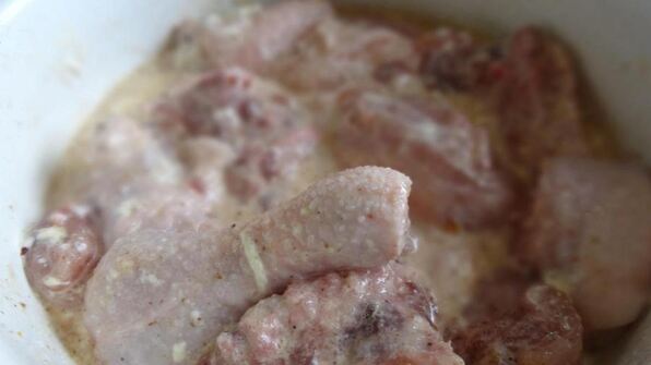 шашлык из окорочков