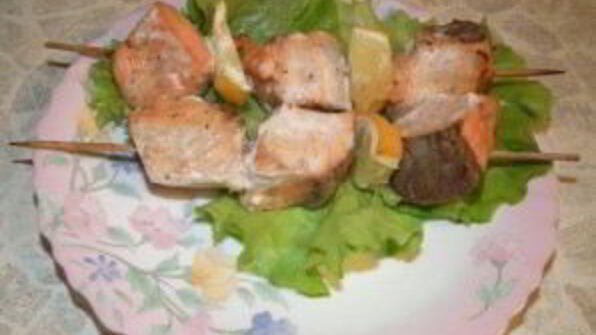 шашлык из семги