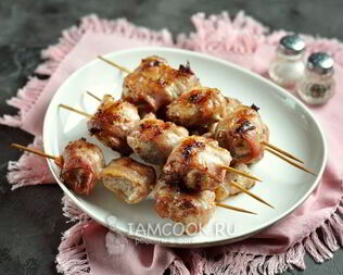 Шашлык из свинины на сковороде