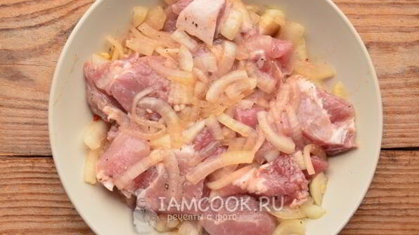 шашлык из свинины в фольге в духовке