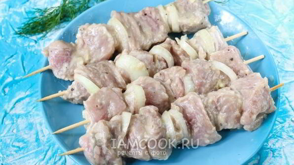 шашлык из свинины в мультиварке