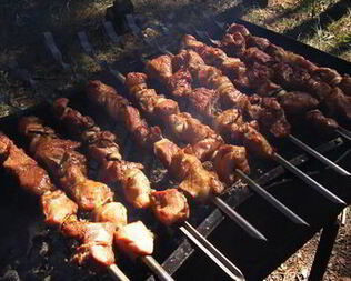 Шашлык из свинины
