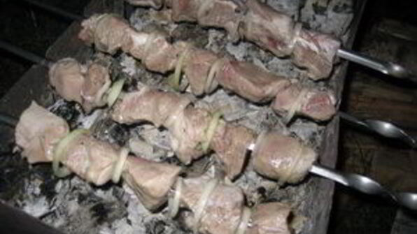 шашлык из свинины