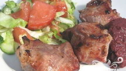 Шашлык на гранатовом соке