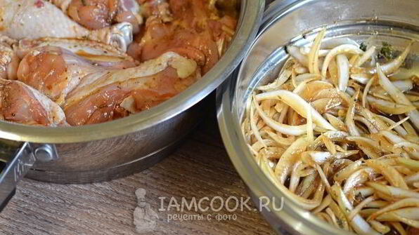 шашлык на сковороде