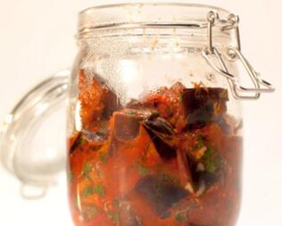 Закуска к шашлыку из баклажанов и сулугуни