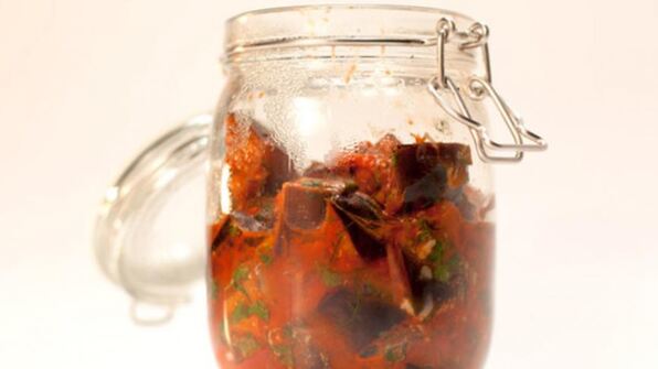 закуска к шашлыку из баклажанов и сулугуни