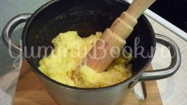 зеленые сырно-картофельные шашлычки на шпажках