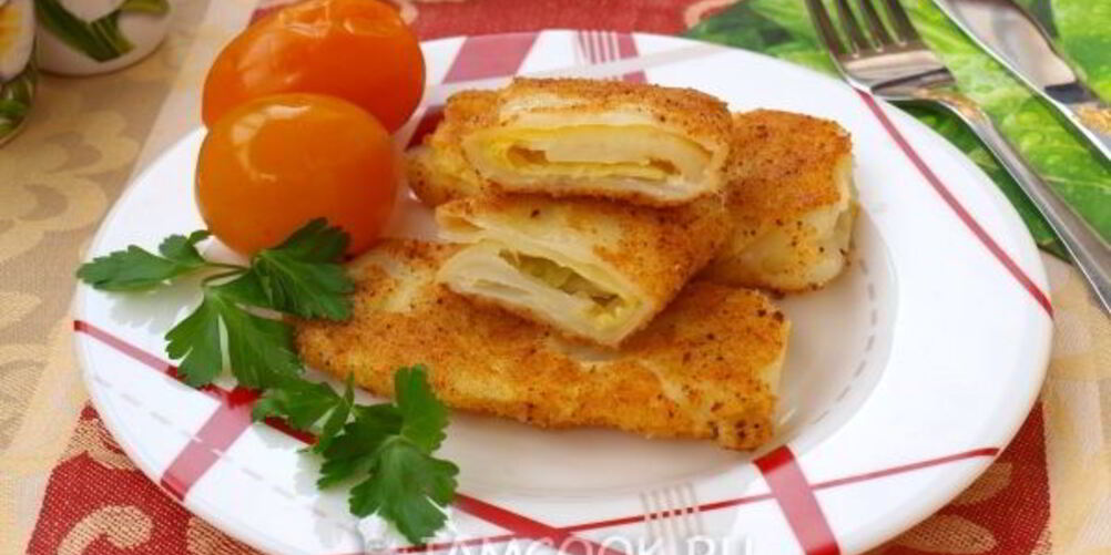 Рецепт капустного шницеля