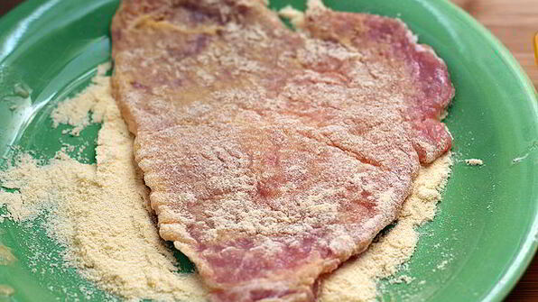 шницель из свинины