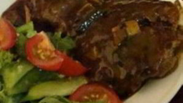 грибной стейк салисбури