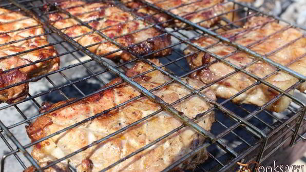 стейк гриль из свиной корейки