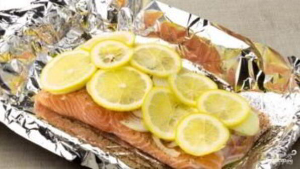 стейк из нерки в духовке