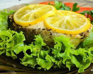 Стейк из семги в фольге