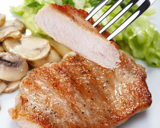 Стейк на гриле