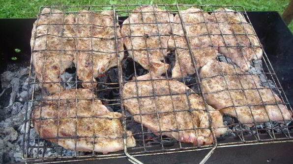 стейк на мангале