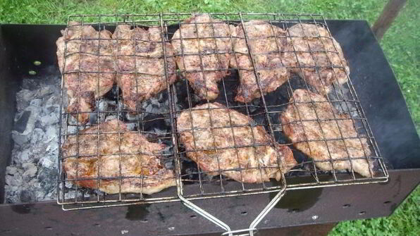 стейк на мангале