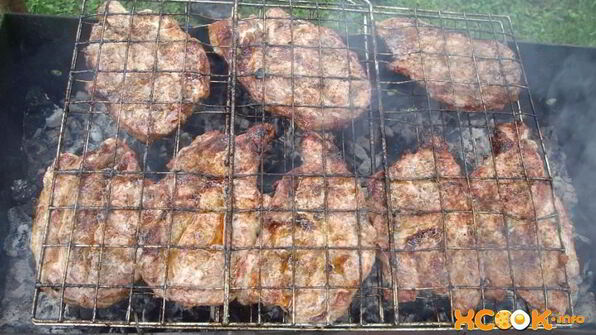 стейк на мангале