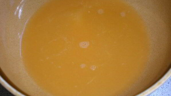 стейк по-карибски в маринаде с апельсинами и чили