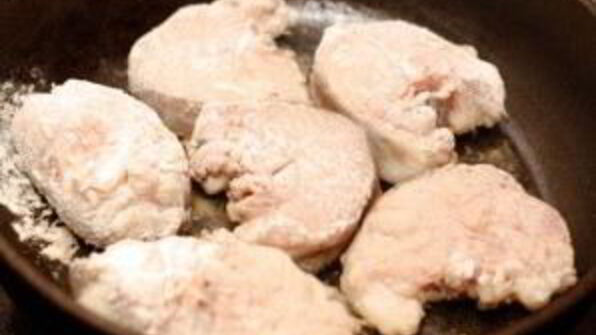 стейки трески жареные