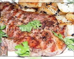 Свиной стейк